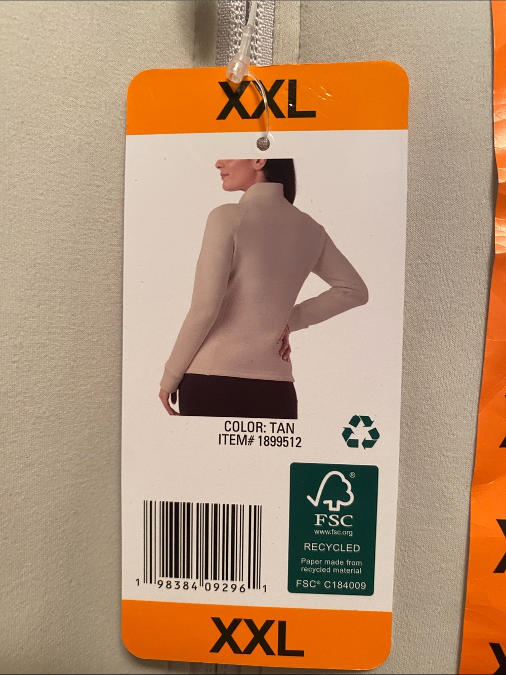 32 Degrees Heat Tan Full-Zip Jacket…size XXL - Picture 6 of 6